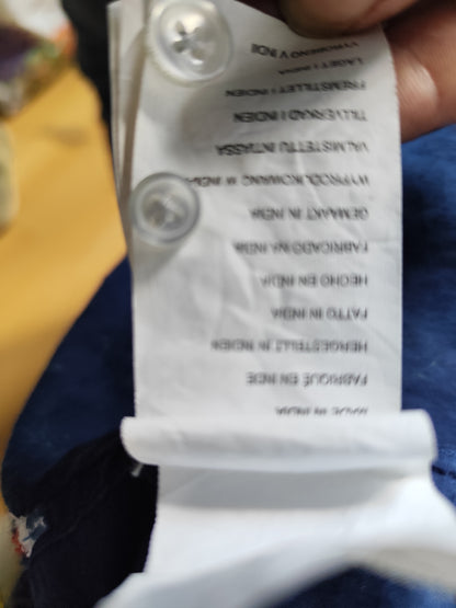 Chemise homme Kaporal bleu marine imprimé floral - Taille L