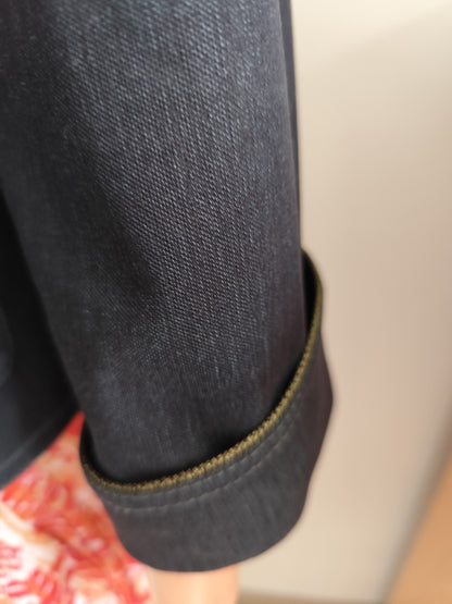 Blazer en denim noir – Christine Laure – T. 40