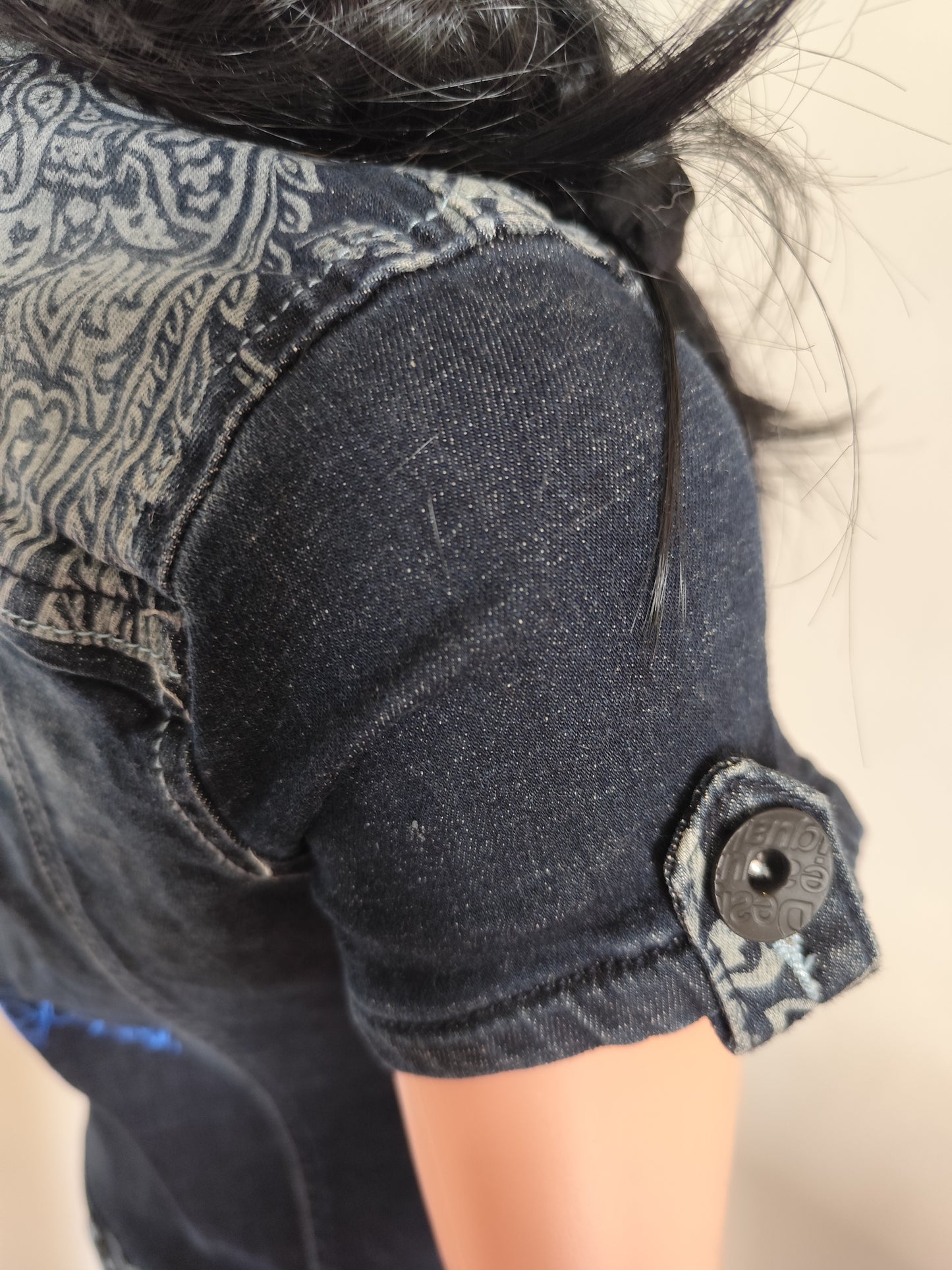 Robe en jean brodée – Desigual – S/M 36/38