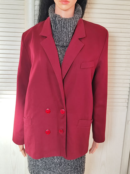 Veste blazer bordeaux oversize Pimkie Taille 38/40