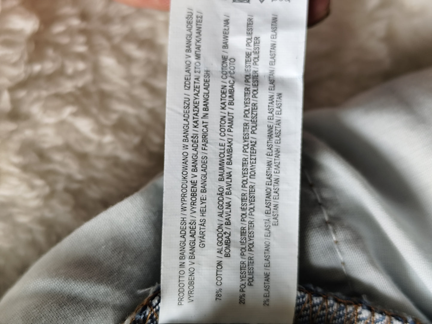 Short en jean Primark – Taille haute - T. 46