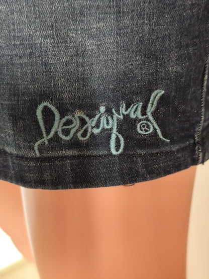 Robe en jean brodée – Desigual – S/M 36/38
