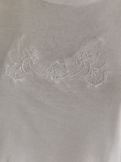 T-shirt Blanc Daxon – Élégance Minimaliste et Confort Absolu - Taille 38/40