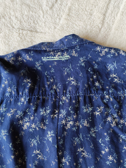 Chemise homme Kaporal bleu marine imprimé floral - Taille L