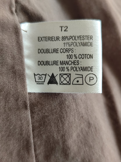 Veste taupe – Autre Ton – Taille 2 equivalent 38/40