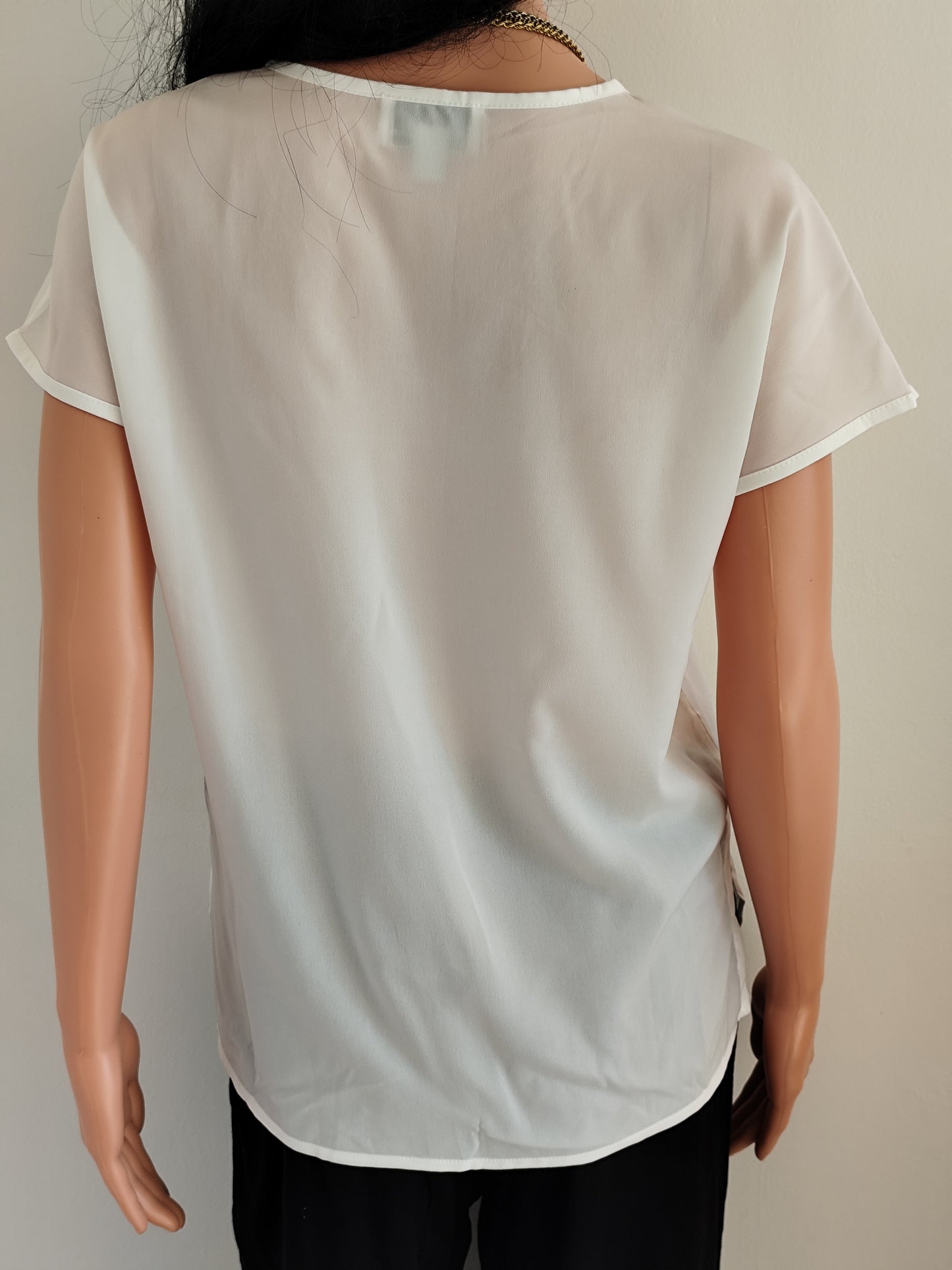 Blouse fluide blanche Afibel – Taille 38/40