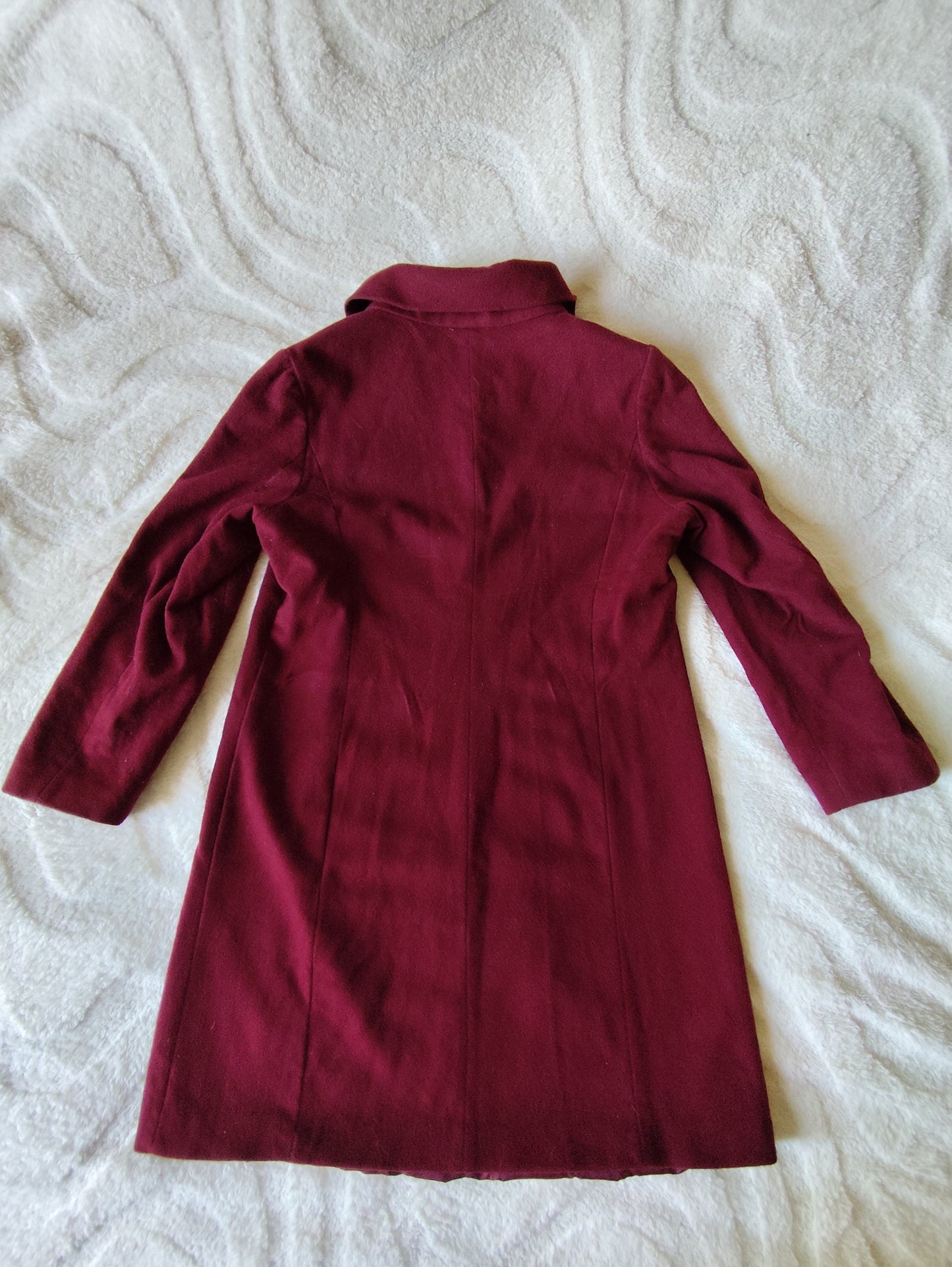 Manteau GAP laine & cachemire – Bordeaux – Taille 38/40