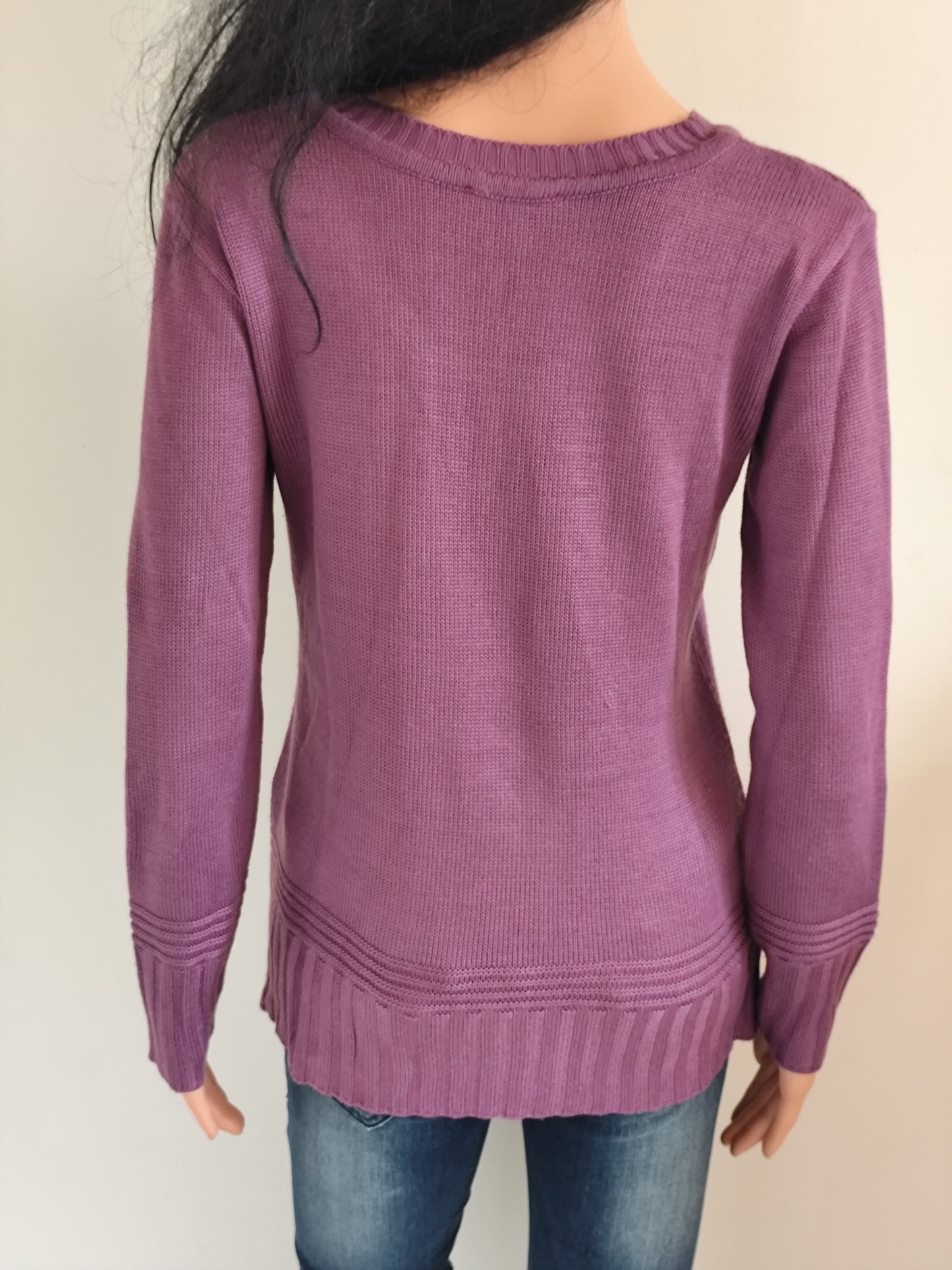 Pull mauve - Daxon - Taille 38/40
