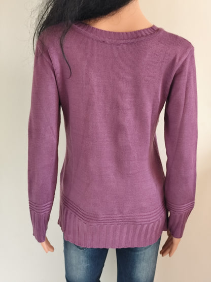 Pull mauve - Daxon - Taille 38/40