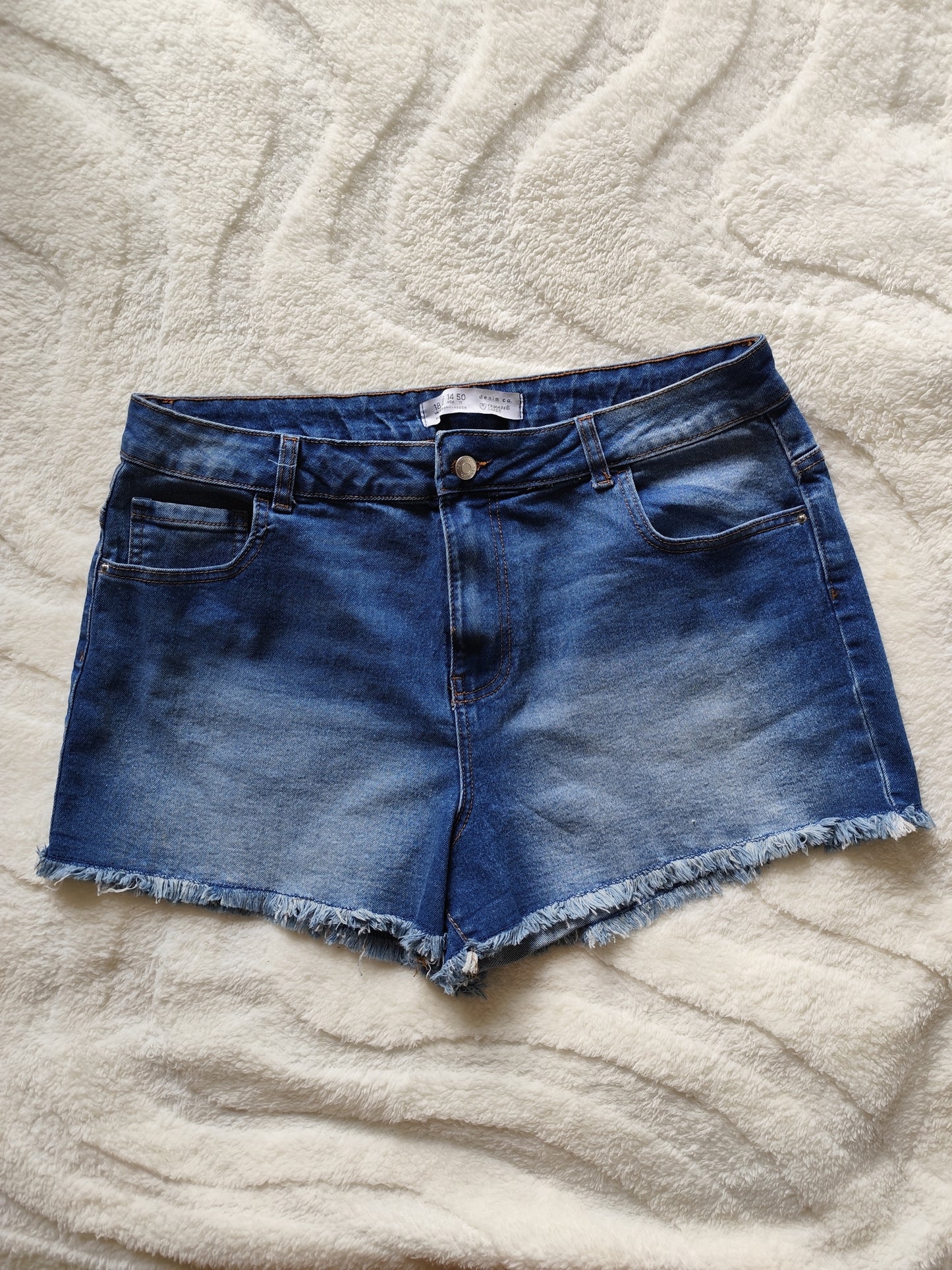 Short en jean Primark – Taille haute - T. 46