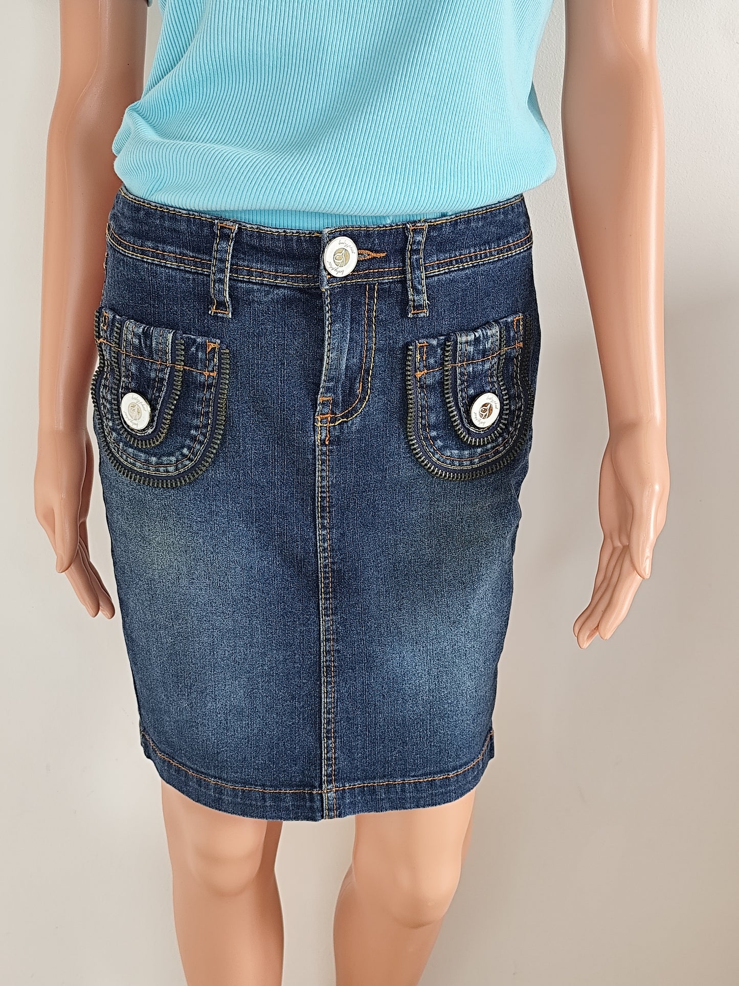 Jupe en jean Baby Phat – Style Authentique - Taille 38