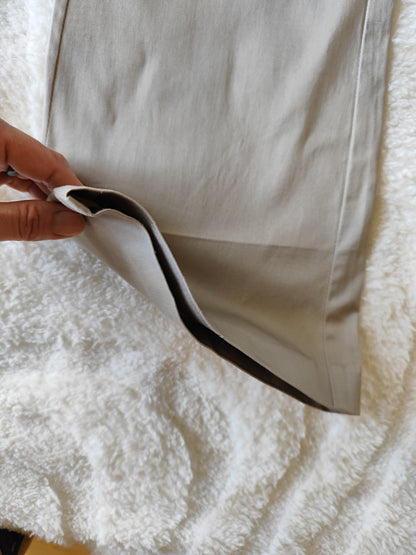 Pantalon La City – Beige Clair – Taille 42 – Élégance Décontractée & Intemporelle