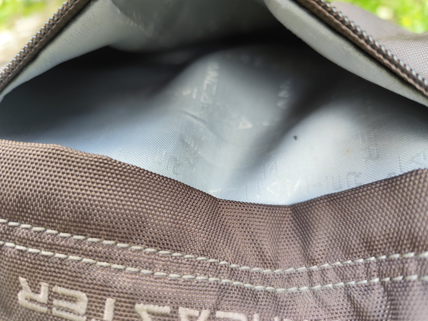 Sac baguette Lancaster Paris – Toile  Taupe