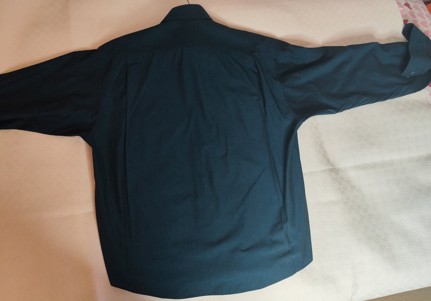 👔 Chemise Homme habillée verte – Taille XL 👔