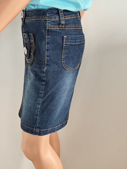 Jupe en jean Baby Phat – Style Authentique - Taille 38